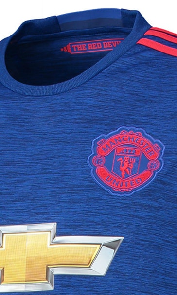 Manchester United show off all-blue away kit for 2016/17